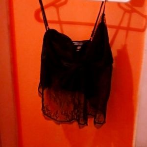 Victoria's  Secret large black camisole